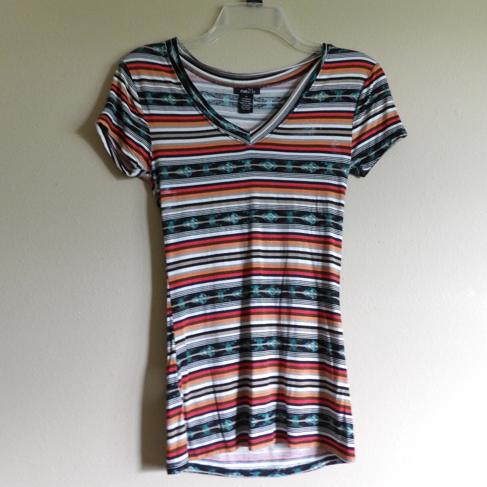 Rue21 Aztec V Neck
